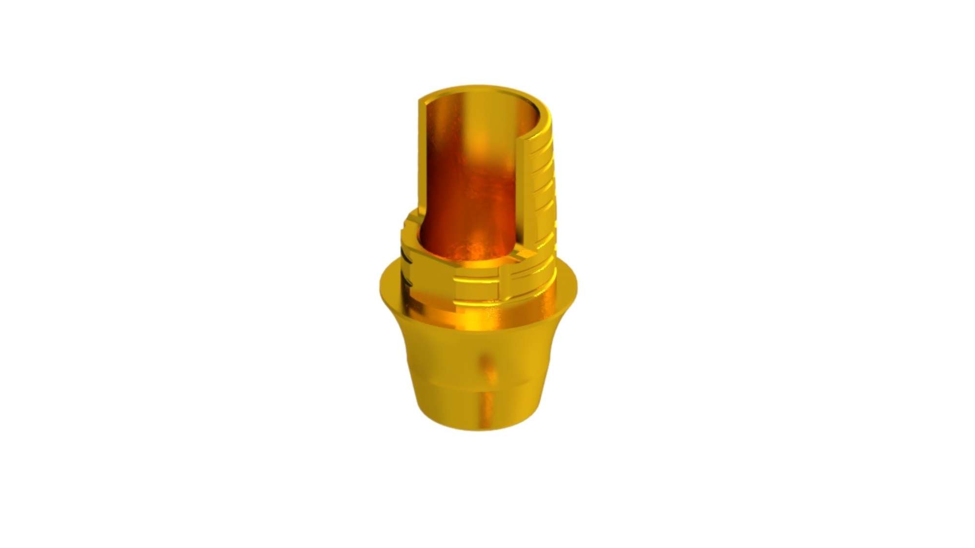 2G Angled Abutment — Conical Reactive NP (Non-Engaging 2g Angle 1401 623) — product photo