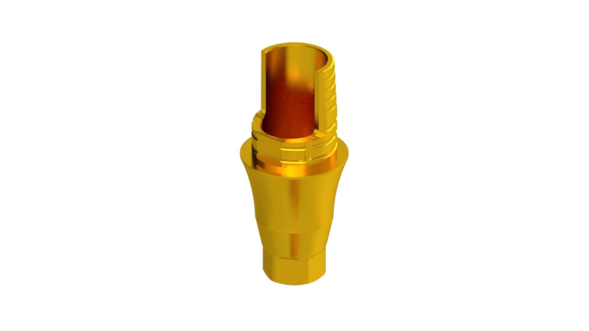 2G Angled Abutment — Conical Reactive NP (Engaging 2g Angle 1401 624) — product photo