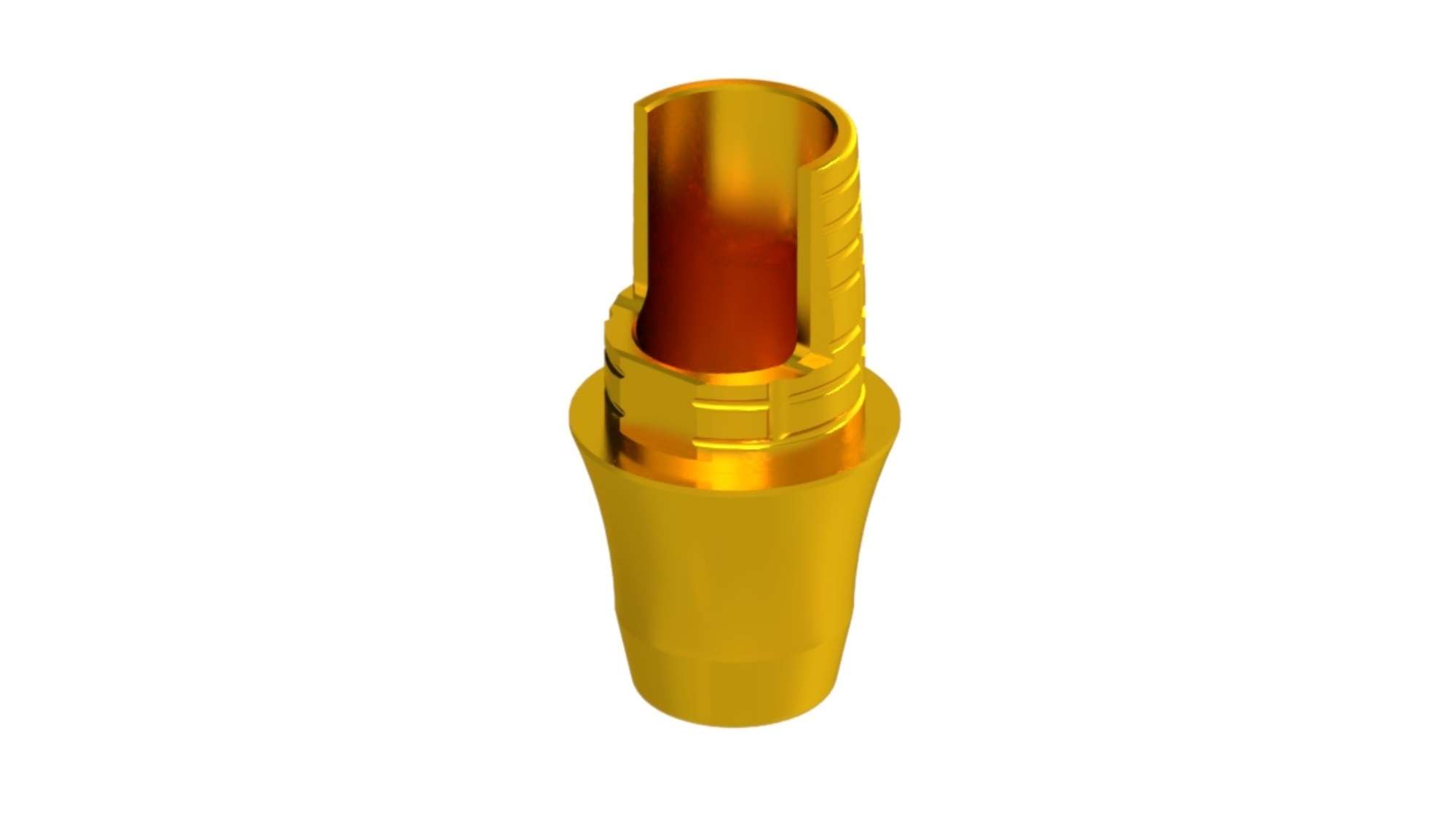 2G Angled Abutment — Conical Reactive NP (Non-Engaging 2g Angle 1401 625) — product photo