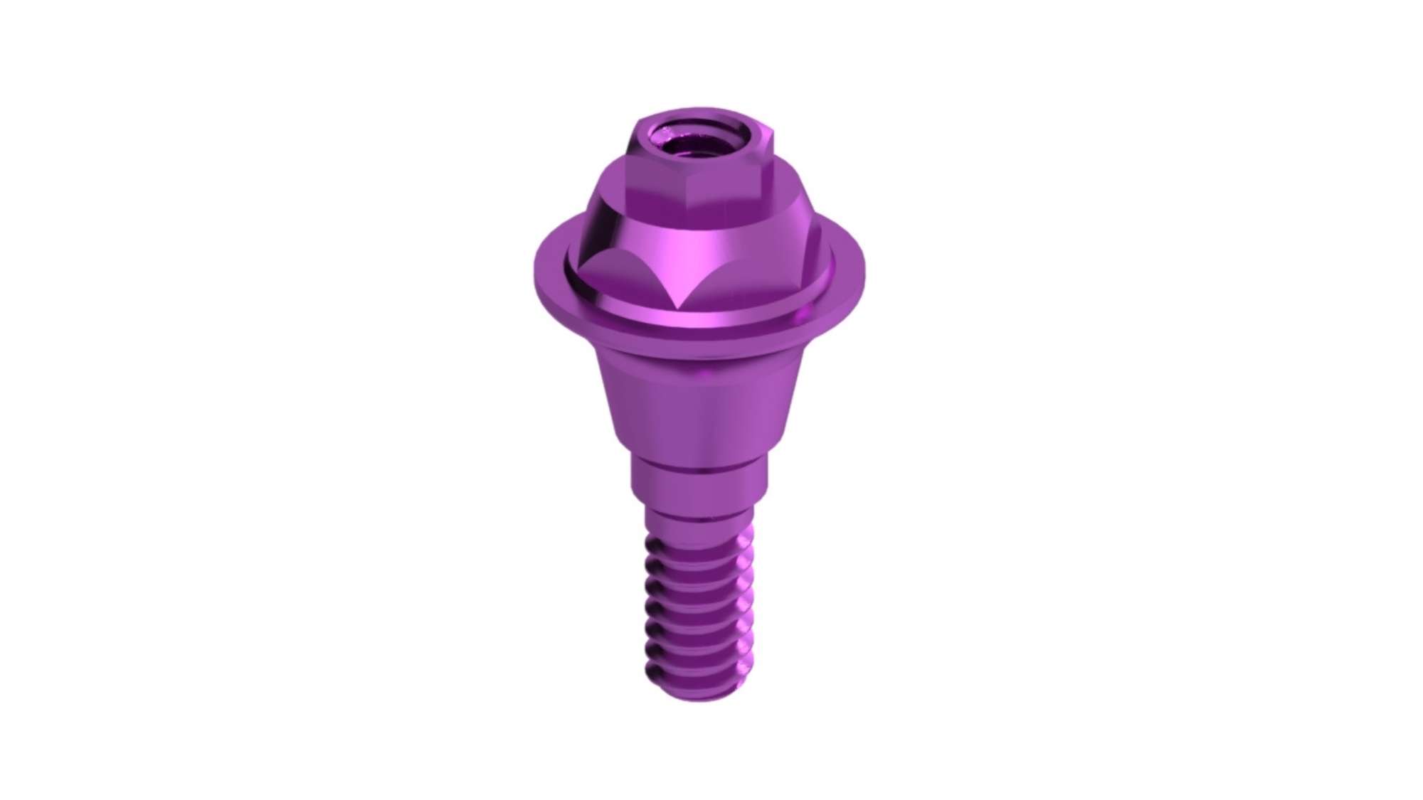Straight Multiunit Abutment — Conical Reactive NP (Strght Multiunit HEC-35801) — product photo