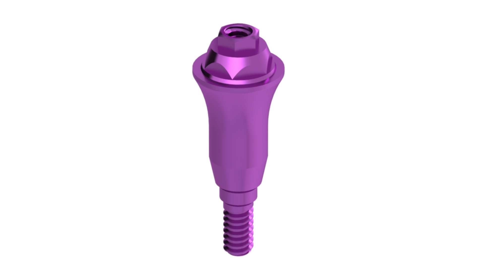 Straight Multiunit Abutment — Conical Reactive NP (Strght Multiunit HEC-35805) — product photo