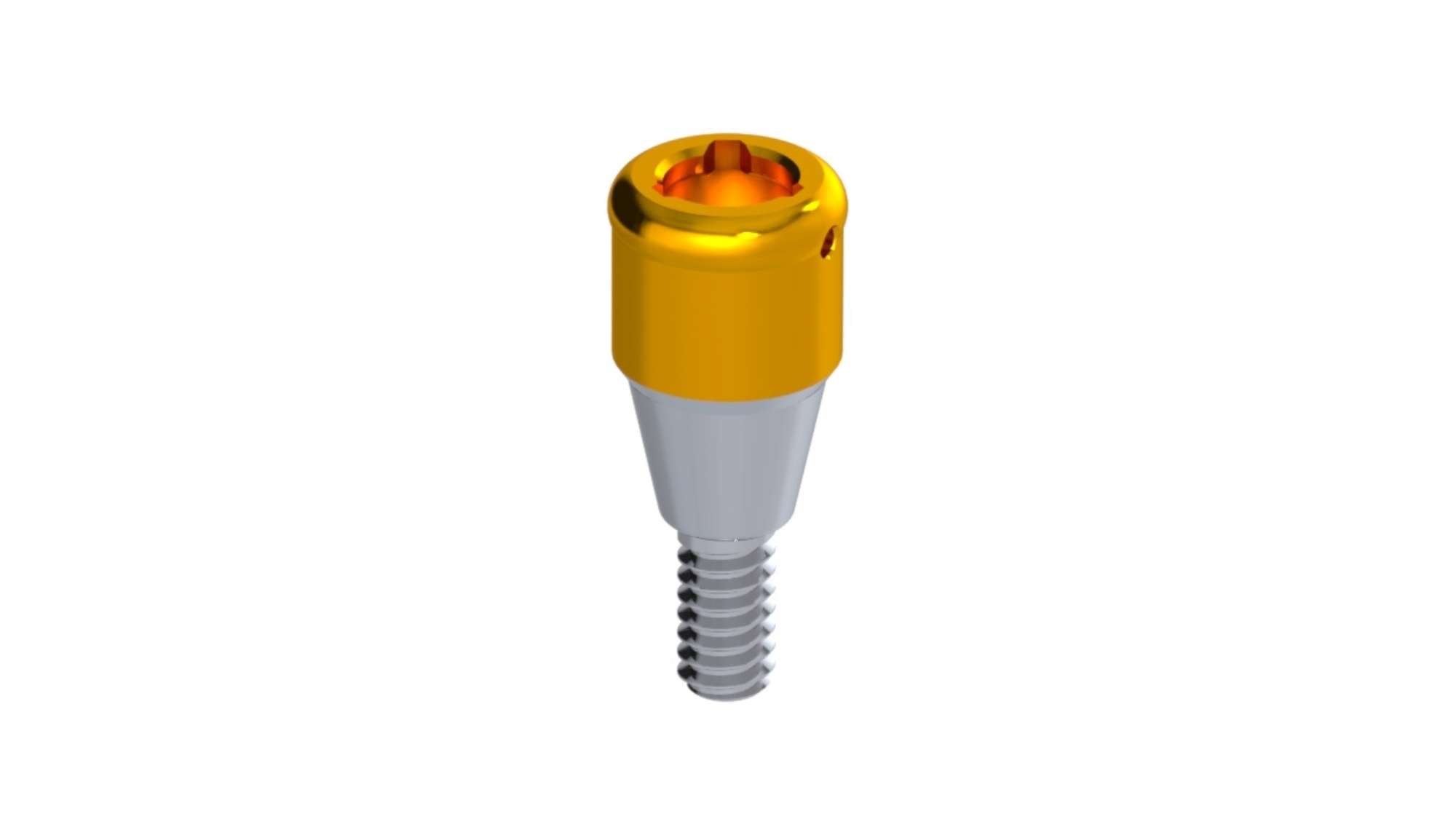 LOCK-ATTACH Abutment — Conical Reactive NP (HEC-35902) — product photo