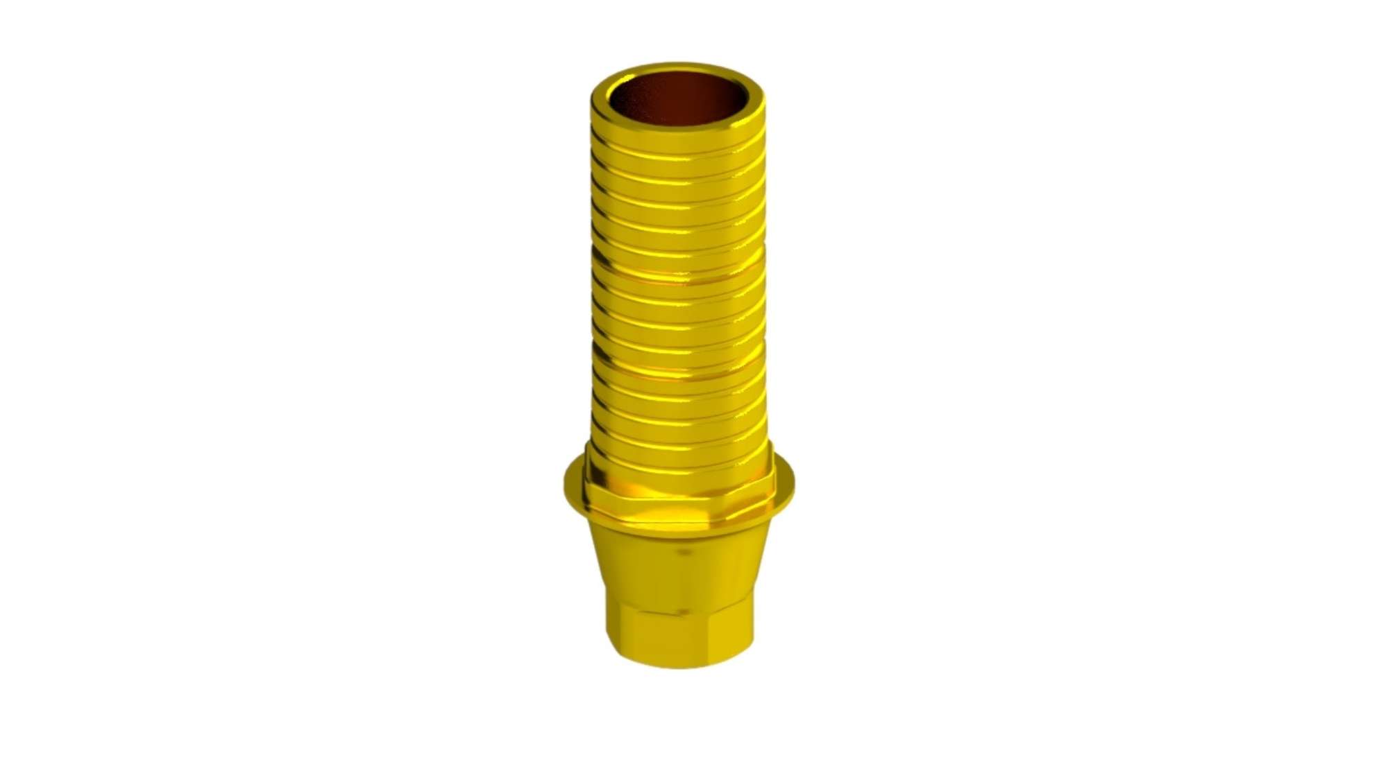 3G TiBase Abutment — Engaging — Conical Reactive RP & WP (HEC-43741) — product photo