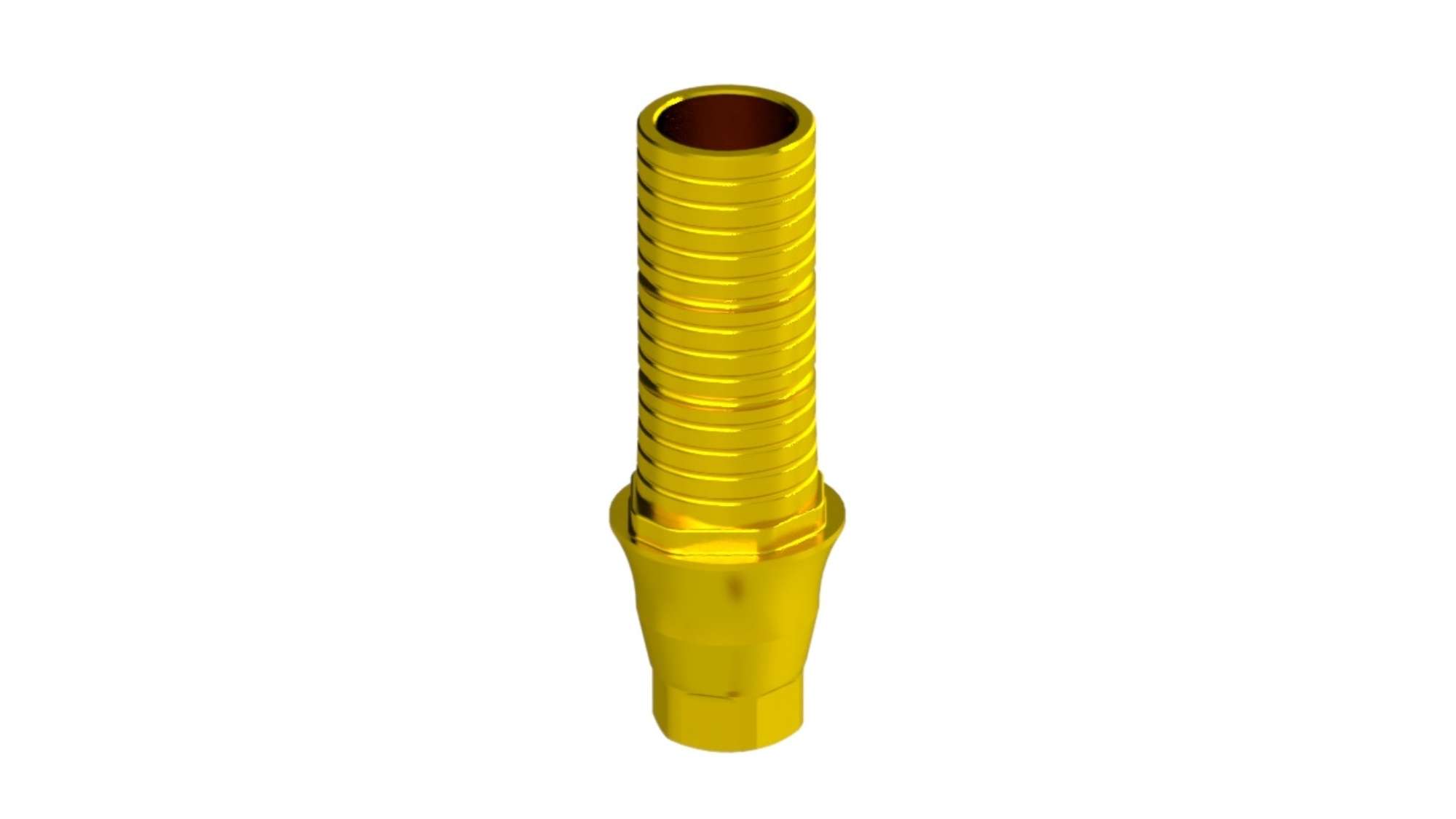 3G TiBase Abutment — Engaging — Conical Reactive RP & WP (HEC-43743) — product photo