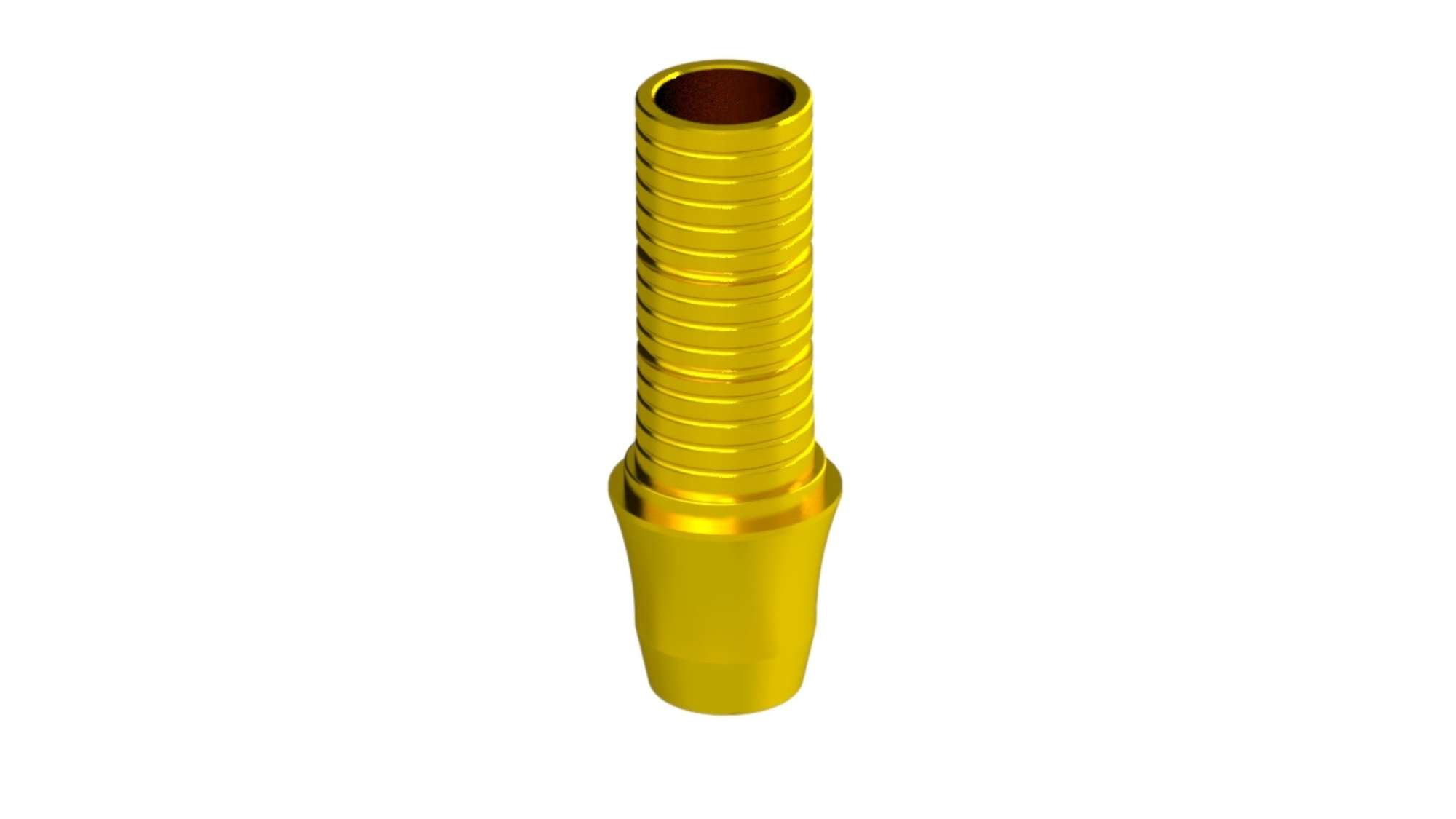 3G TiBase Abutment — Non-Engaging — Conical Reactive RP & WP (HEC-43744) — product photo