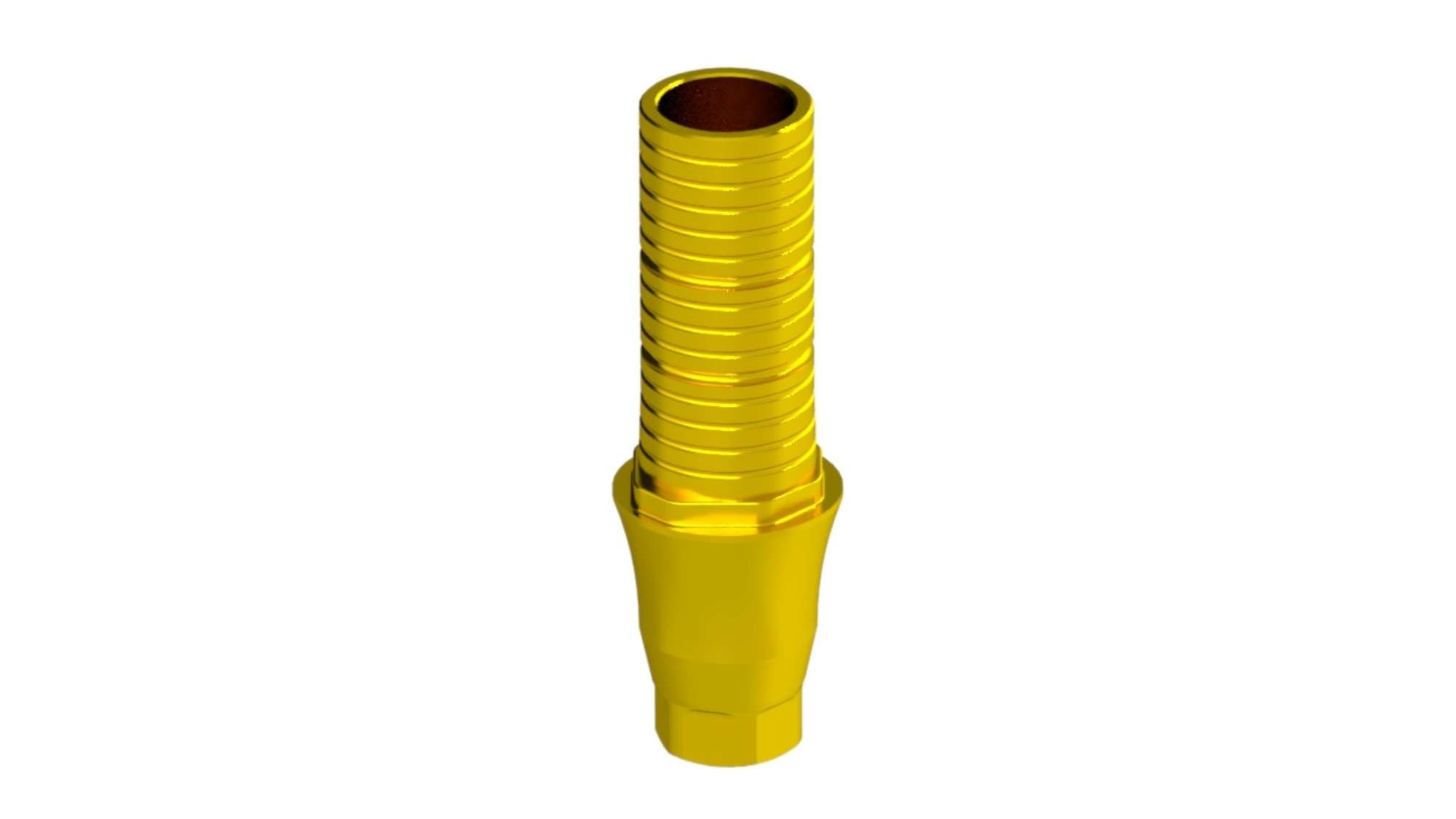 3G TiBase Abutment — Engaging — Conical Reactive RP & WP (HEC-43745) — product photo