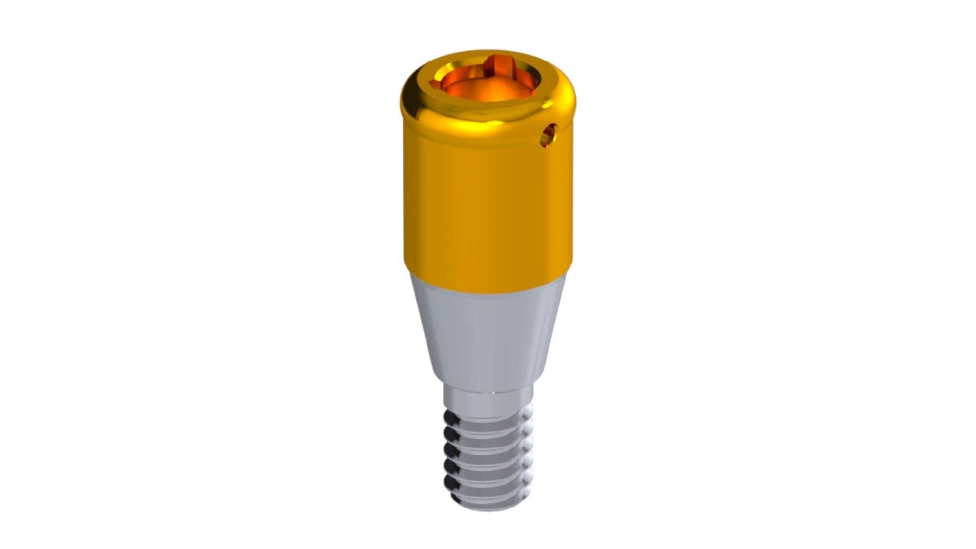 LOCK-ATTACH Abutment — Conical Reactive RP & WP (HEC-43903) — product photo