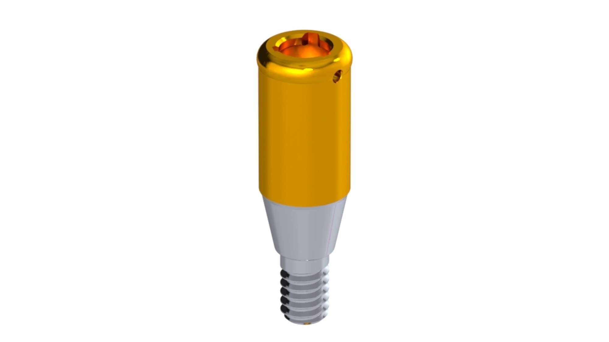 LOCK-ATTACH Abutment — Conical Reactive RP & WP (HEC-43905) — product photo
