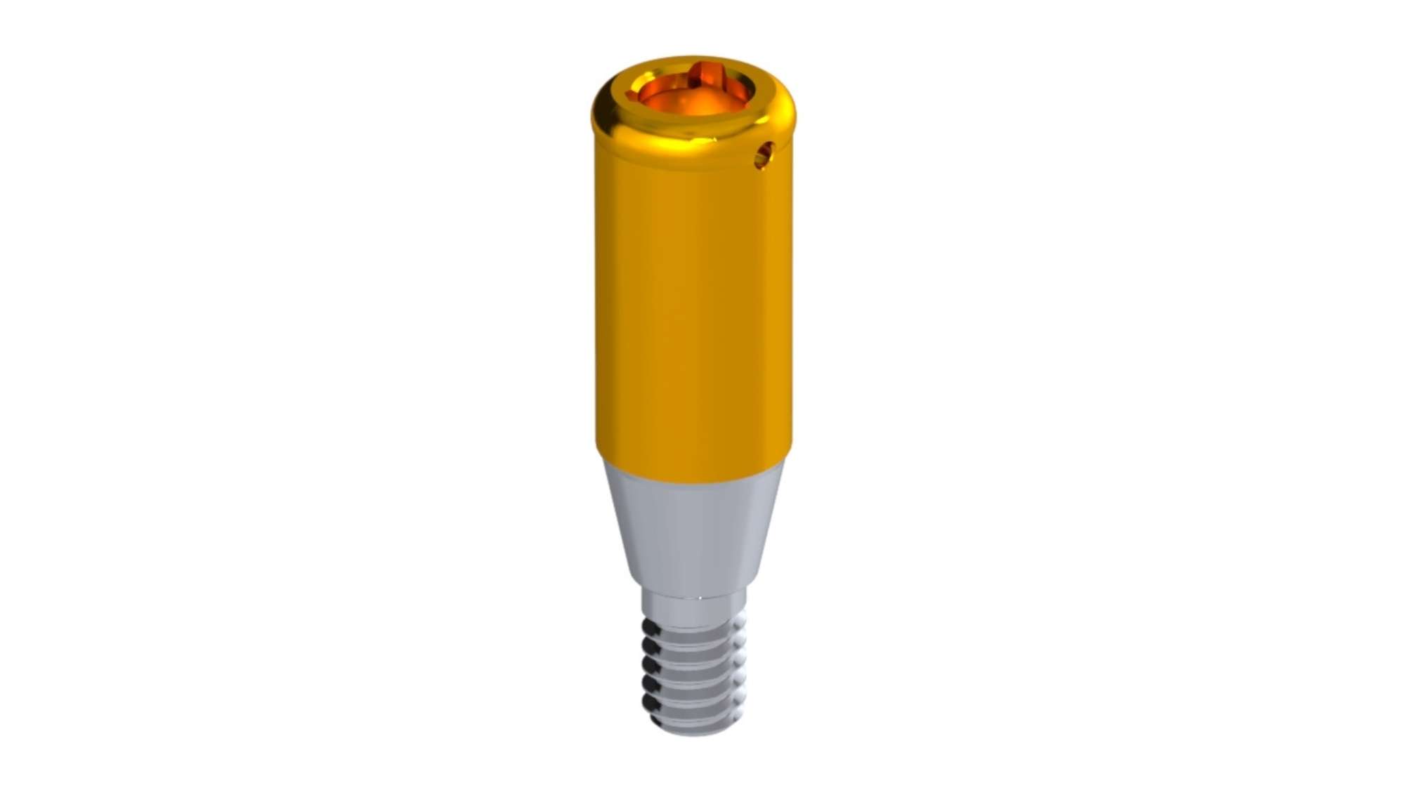 LOCK-ATTACH Abutment — Conical Reactive RP & WP (HEC-43906) — product photo
