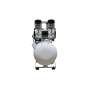 CALIFORNIA TOOLS - 4.0 HP Ultra Quiet Oil-Free - 220v/60Hz - 20Gal - 4-Chairs Steel Tank NO-Air Dryer - C# CAT-20040CAD