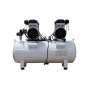 CALIFORNIA TOOLS - 4.0 HP Ultra Quiet Oil-Free - 220v/60Hz - 20Gal - 4-Chairs Steel Tank NO-Air Dryer - C# CAT-20040CAD