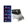 CALIFORNIA TOOLS -20060CAD  Ultra Quiet & Oil-Free  6.0 Hp,  20.0 Gal. w/ Auto Drain  # 20060CAD
