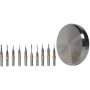 DEPRAG - T6 - BTITANIUM Bull Mill &Oslash;2.0mm 6mm S 50 L - Cad/Cam burs # T*D2.0*R0.2*16H*6D*50L  ( 900 mins )