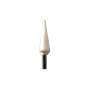 BESQUAL - FG White Mounted Stone #CN1 - Cone - # 106-101