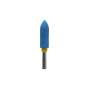 BESQUAL - Diamond Impregnated Rubber Point - Blue for super luster polishing, use for Porcelain & Metals (HP Shank) - # 201-006