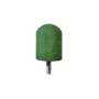BESQUAL - Green Large Rubber Points 10/PACK - # 205-213
