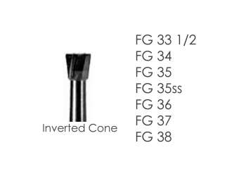 FG Carbide Burs Inverted Cone | BESQUAL