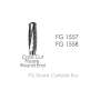 BESQUAL - FG Carbide #1558 Cross Cut Fissure Round End - # 306-155800