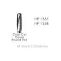 BESQUAL - HP Carbide #1557 Cross Cut Fissure Round End - # 307-1557