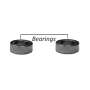 BESQUAL - 814zz Front Bearing (8x14 mm) - # 899-0814