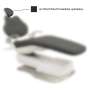 ADS Dental Systems - AJ12/AJ15/AJ16 Headrest Color U1 Brown Upholstery - # 8022030