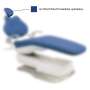 ADS Dental Systems - AJ12/AJ15/AJ16 Headrest Color U3 Blue Upholstery - # 8021793