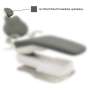 ADS Dental Systems - AJ12/AJ15/AJ16 Headrest Color U5 Grey Upholstery - # 8022039