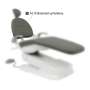 ADS Dental Systems - AJ15 Backrest Color U5 Grey Upholstery - # 8019159