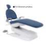 ADS Dental Systems - AJ15 Backrest Color U6 Cobalt Blue Upholstery - # 8019141