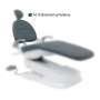 ADS Dental Systems - AJ15 Backrest Color U7 Misty Grey Upholstery - # 8019156