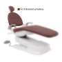 ADS Dental Systems - AJ15 Backrest Color U10 Wine Red Upholstery - # 8019168