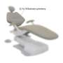 ADS Dental Systems - AJ18 Backrest upholstery Color N7 Birch Grey Upholstery - # 8606418