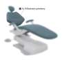 ADS Dental Systems - AJ18 Backrest upholstery Color N8 Misty Grey Upholstery - # 8606419