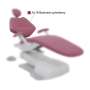 ADS Dental Systems - AJ18 Backrest upholstery Color N10 Bordeaux Upholstery - # 8606421