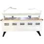 DIGITECH  DUAL-WORKSTATION 1.8mts ( 6 ft ) -  2 Stations - 2 Dust Collectors , 2 Led Light - 3 drawers # DIG-003
