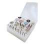 ATTRITOR - ZIRCO-POL  Full Assorted Zirconia & Disilicate polisher Kit  35 pieces -  by Alberto MIsellis  # 3MC00.1.2