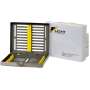 FLIGHT DENTAL - Flight Sterilization Cassette with 10 Insert Capacity, Stainless Steel, Smaller Capacity for Specialized Procedure Trays - # CA-1001