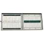 FLIGHT DENTAL - Flight Sterilization Cassette with 15 Insert Capacity, Stainless Steel, Holds Hand Instruments through Autoclave Cycle - # CA-1501