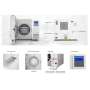 FLIGHT DENTAL - Flight Dental Systems Clave 8+ Class S Steam Autoclave with Compressor, 8L Chamber, Non-Vacuum Full Automatic, LCD Display, Built-in Printer and Datalogger - # A9006-8+