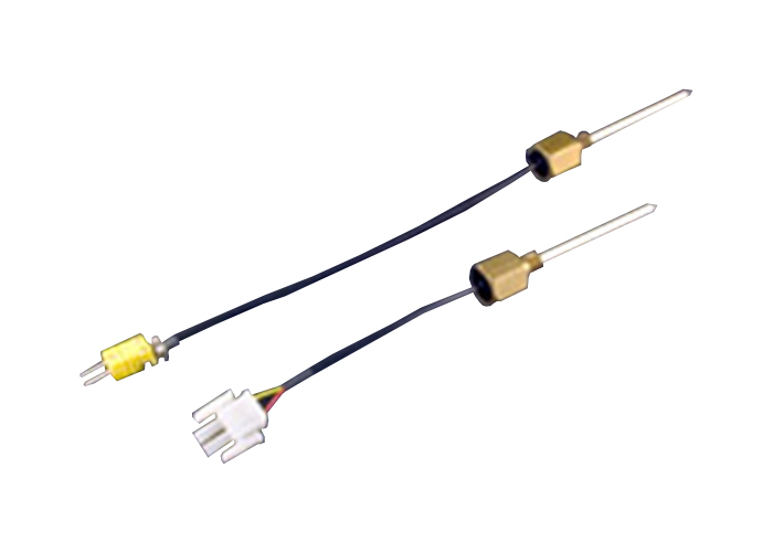 Whip Mix Pro 100 thermocouple assembly with green connector, Mfg #96184