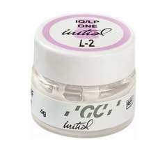 GC Initial IQ Lustre Pastes ONE, Enamel Effect Shade 2, L-2, 4g (Stains for Zirconia