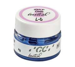 GC Initial IQ Lustre Pastes ONE, Enamel Effect Shade 6, L-6, 4g (Stains for Zirconia