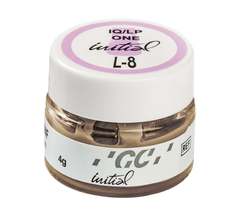 GC Initial IQ Lustre Pastes ONE, Enamel Effect Shade 8, L-8, 4g (Stains for Zirconia