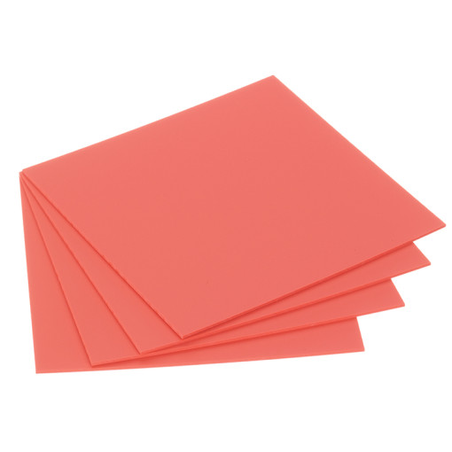 Keystone Industries PINK Base Plate Material - .060in ( 1.5mm ) thickness - 100pk - K#9616120 ( FROM BULK PACKAGE of 625 )