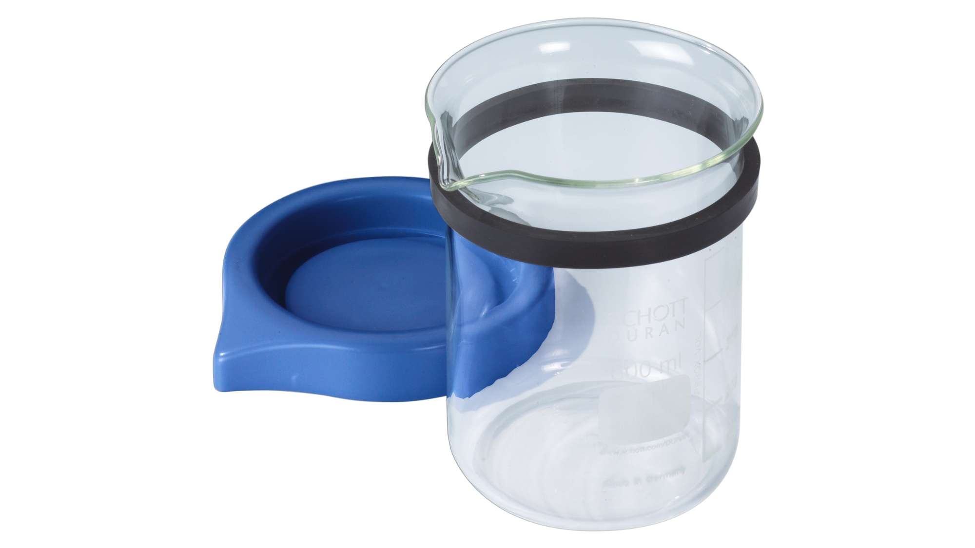 Renfert Cleaning Jar with Lid and rubber band 600ml for EasyClean