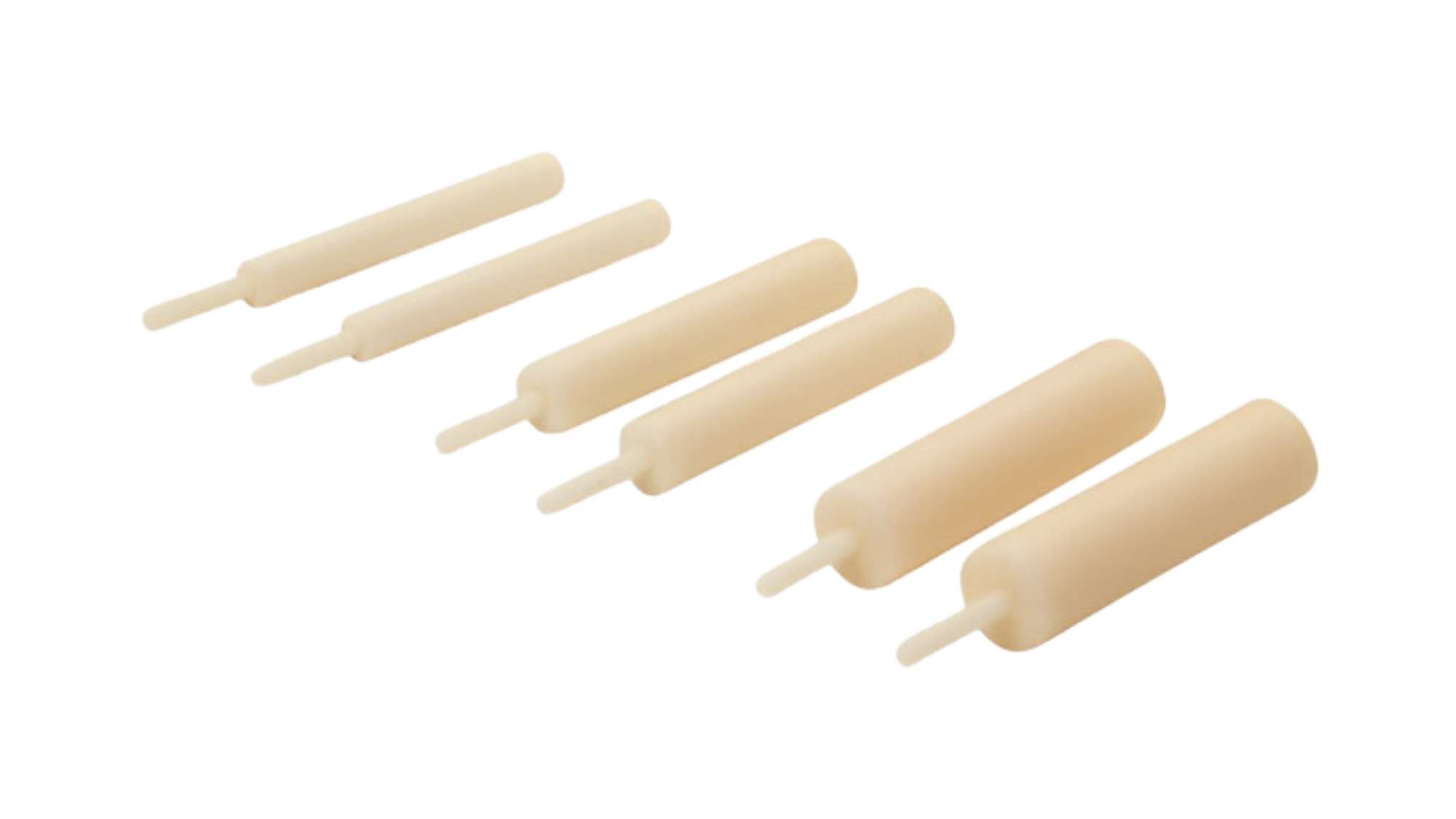 Renfert Porcelain supports for Mesh-Tray K - 3 x Ø 2mm (0.04in ), 4 x Ø 3mm (0.08in ), 3 x Ø 4mm (0.12in ), 10 pieces