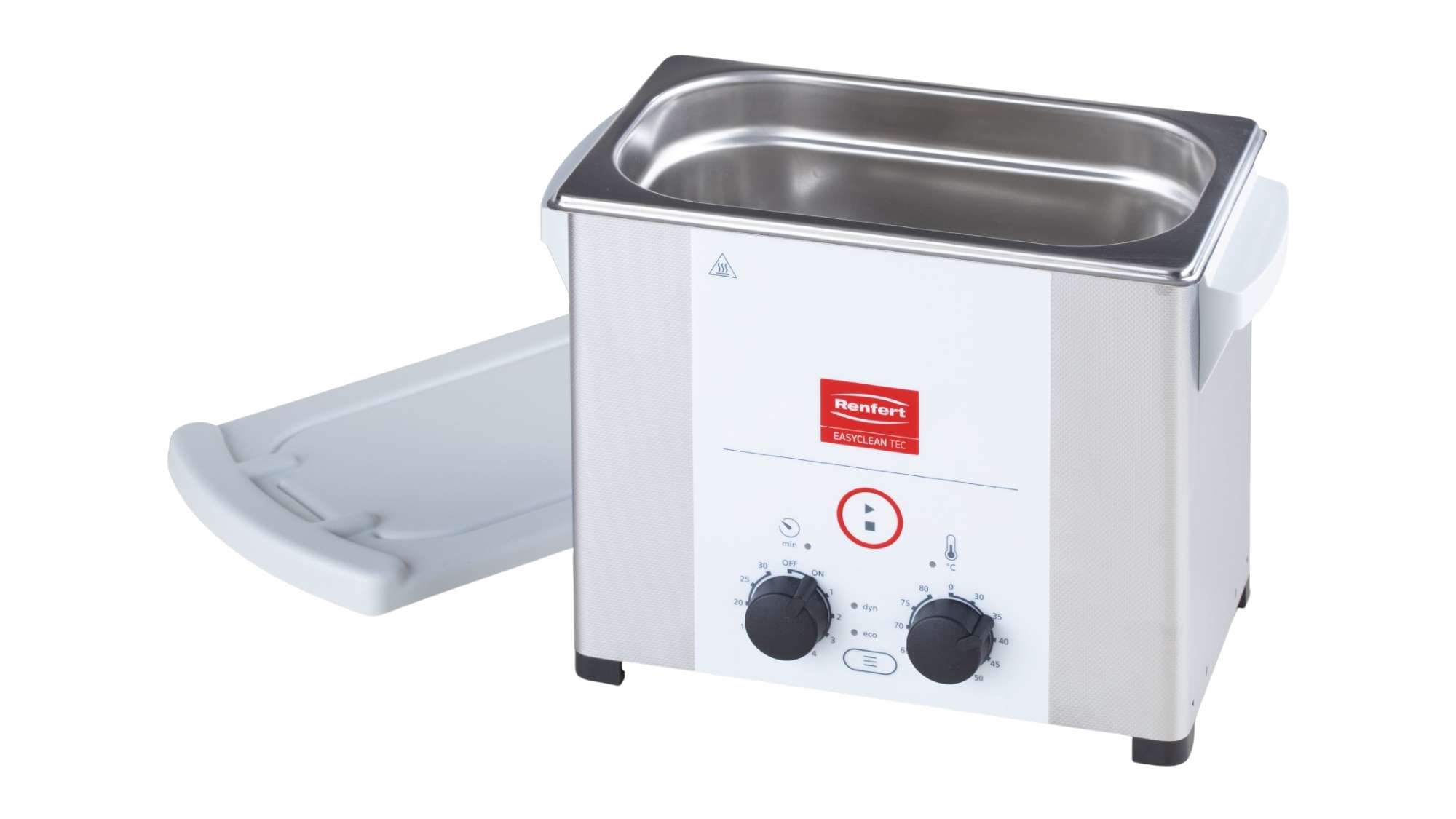 Renfert EasyClean TEC NEW Ultrasonic Cleaner 115-120v w/HeaterVolume (tank operating volume) 1.7 l // 0.45 gal