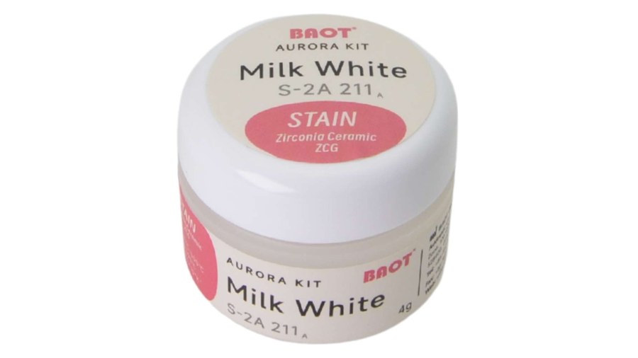 MIIYEN AURORA CAD/CAM disc  Stains shade Milk White