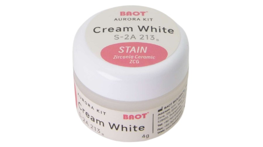 MIIYEN AURORA CAD/CAM disc  Stains shade Cream White