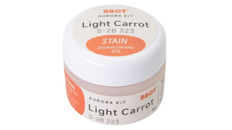 MIIYEN AURORA CAD/CAM disc  Stains shade Light Carrot
